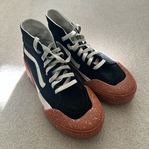 Vans Jelly Glitter Sk8-Hi Tapered Modular Hi-Top Canvas Shoe